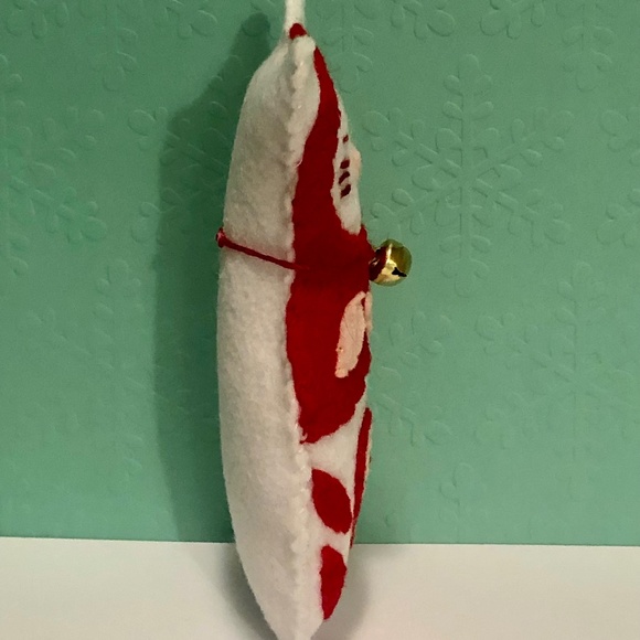 Cat Love Art Doll felt heart - Picture 4 of 7